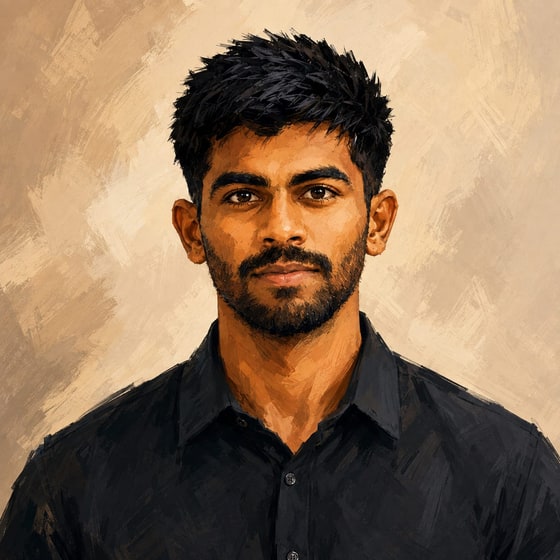 Portrait of Thribhuvan